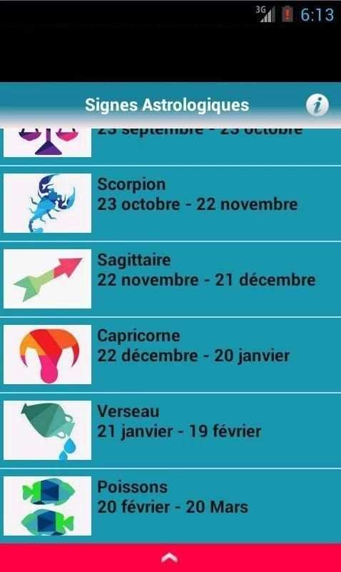 Signes Astrologiques screenshot 4