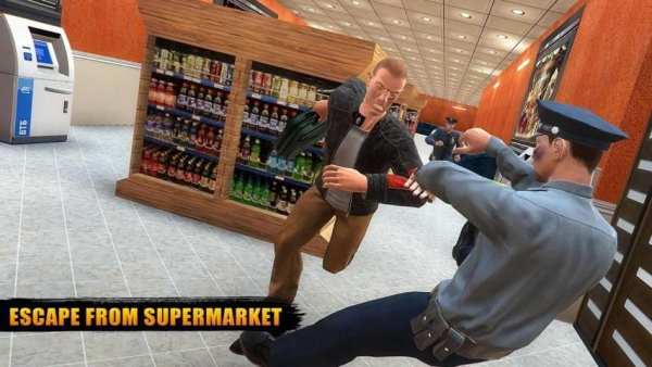 Supermarket Gangster Escape 3D screenshot 6