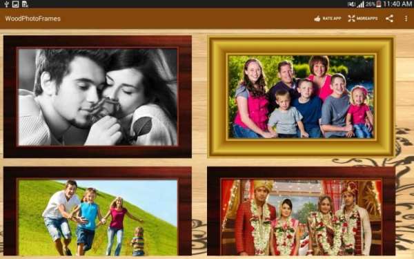 Wood Photo Frames 4 تصوير الشاشة