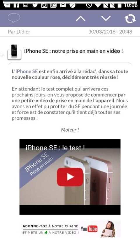 Mac4Ever Mobile screenshot 2