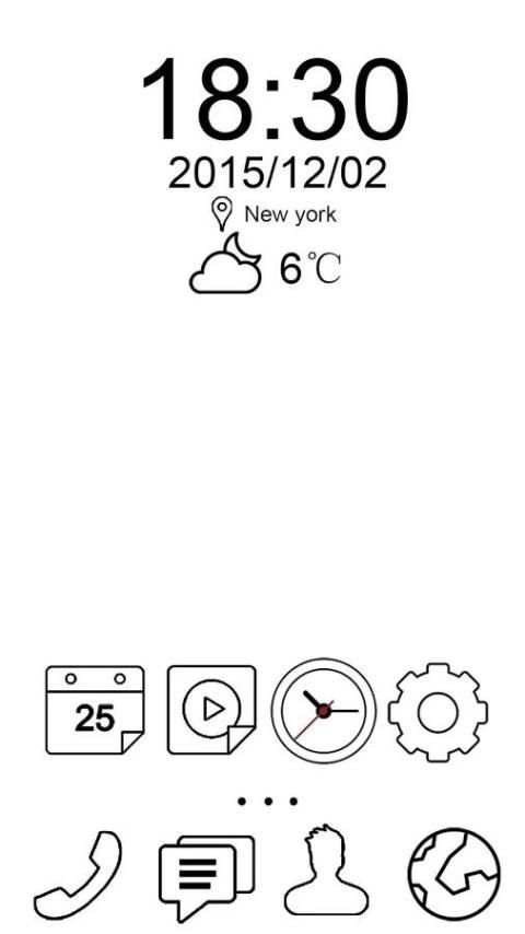Simple outline launcher theme screenshot 5