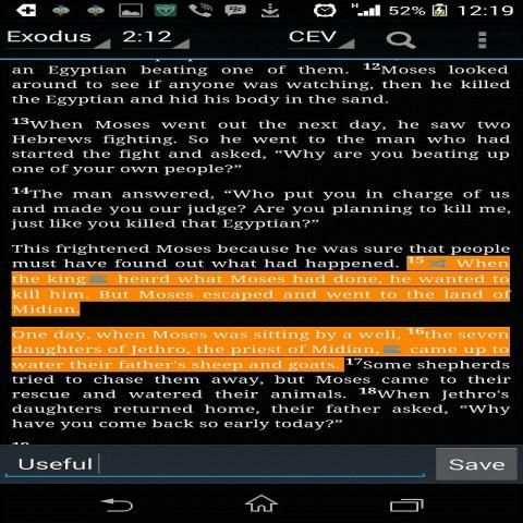 King James Bible screenshot 1