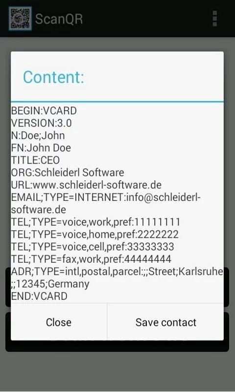 ScanQR screenshot 3