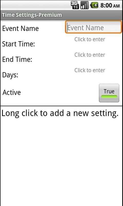 Time Settings (Trial) скриншот 1