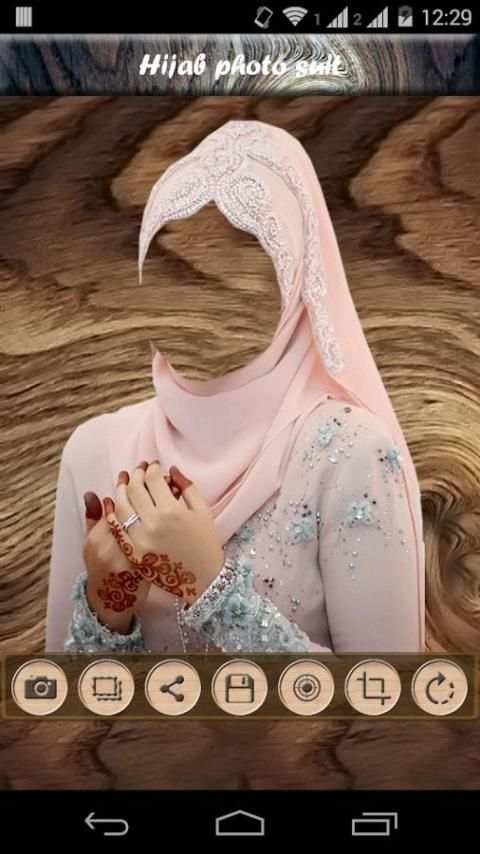 Hijab photo suit screenshot 2