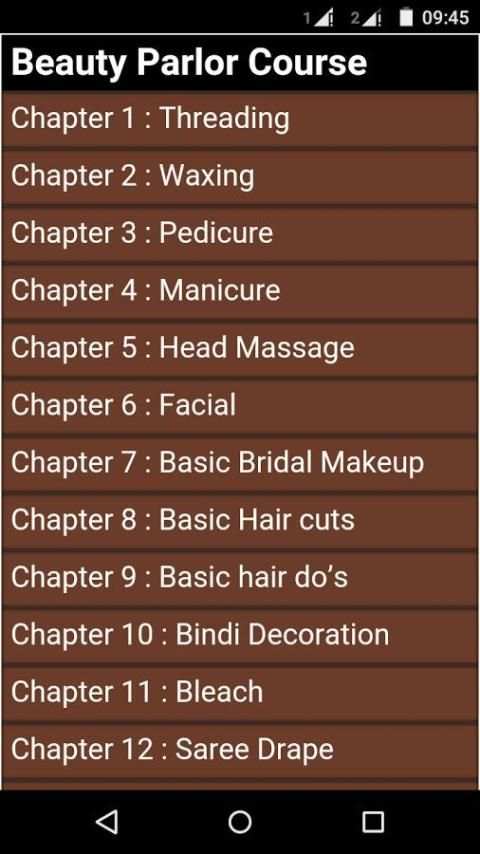 Beauty Parlor Course स्क्रीनशॉट 4