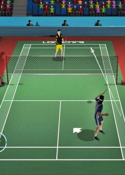 Play Badminton Free 3D screenshot 1