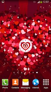 Hearts Clock Widget screenshot 4