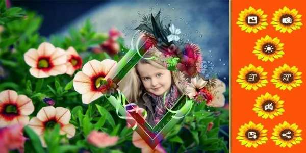 Flower Photo Frame screenshot 3