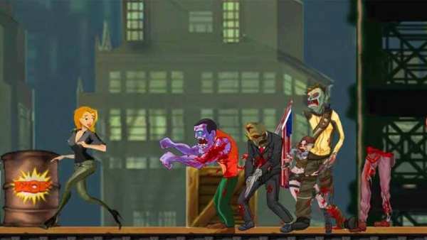 Girl Ninja VS Zombie screenshot 1