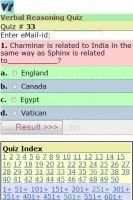 Verbal Reasoning Quiz screenshot 1