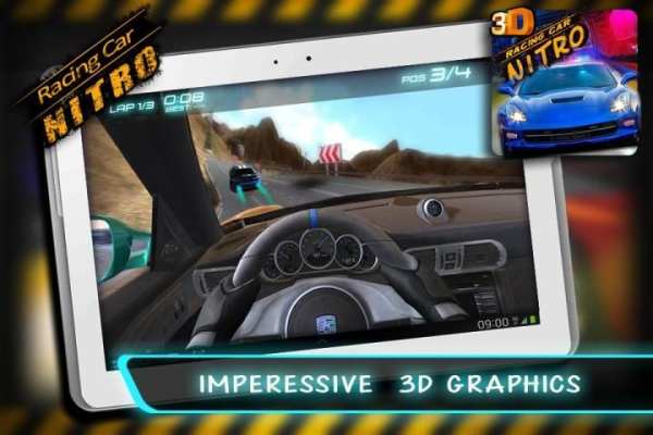 3D Racing Car Nitro скриншот 4