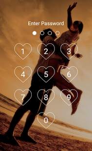 Love Heart Lock Screen screenshot 8