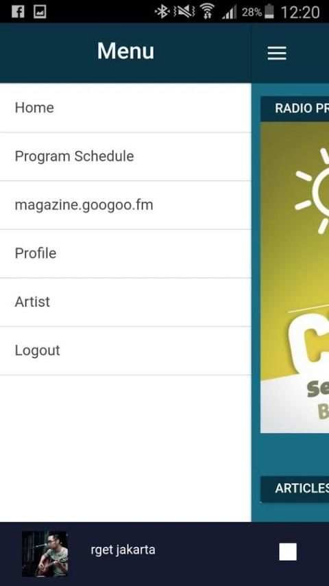 Googoo Radio screenshot 1