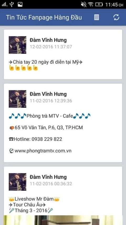 Tin tức fanpage facebook screenshot 6