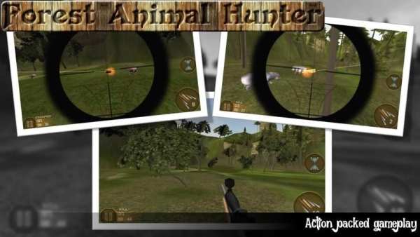 Wild Animal Hunting 3D 2 تصوير الشاشة