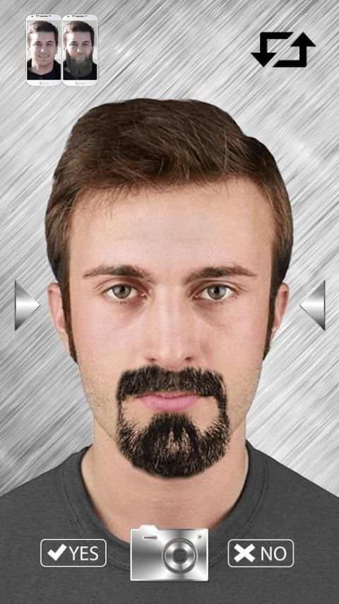 Laki-Laki Jenggot Foto Montase screenshot 4