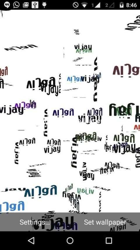 My Name Wallpaper & Text स्क्रीनशॉट 1