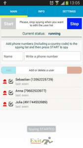 WhatsApp Spy screenshot 2