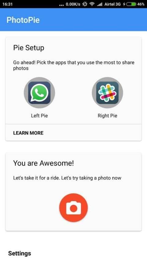 PhotoPie screenshot 1