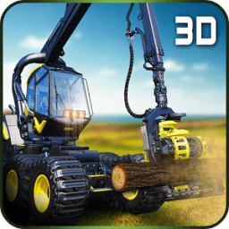 Hay Farm Truck Driver Logs 3D icon