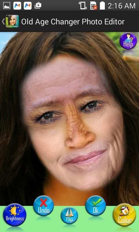 Old Age Changer Photo Editor скриншот 6