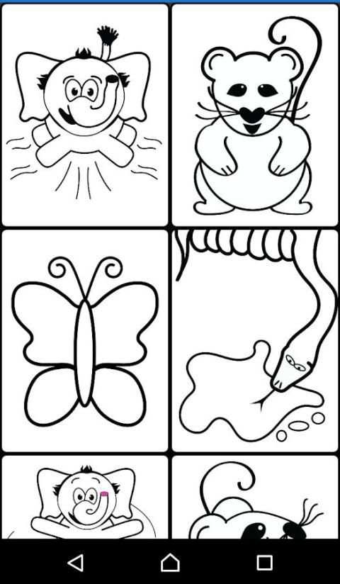 Hellie Kids Colouring Games скриншот 1