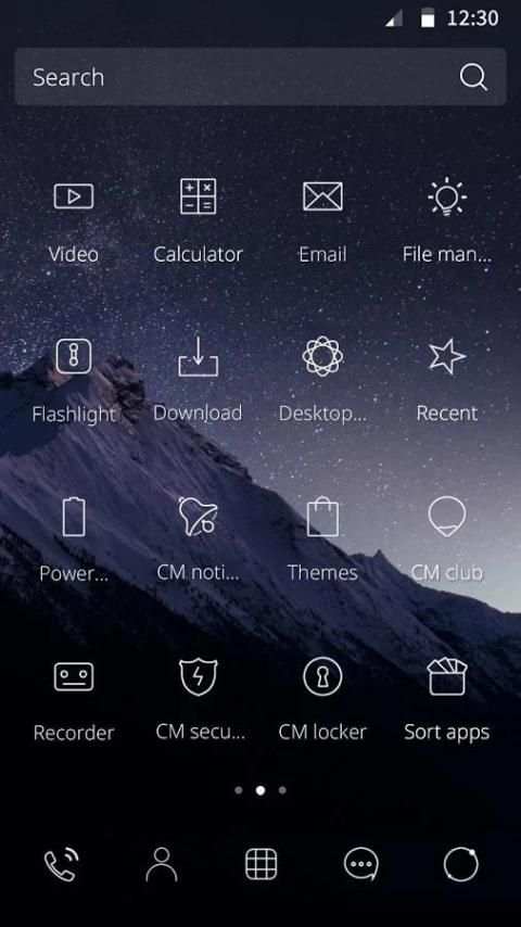 Star Line Theme screenshot 2