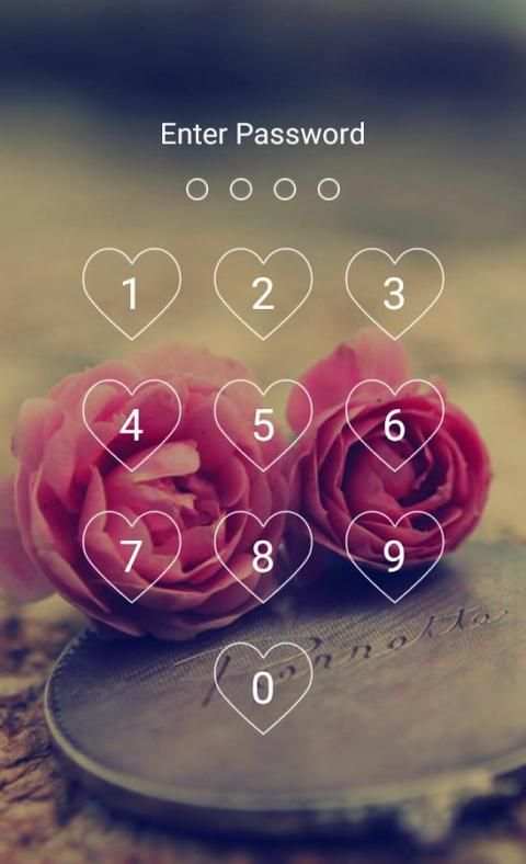 My Love Lock Screen स्क्रीनशॉट 1