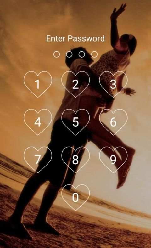 My Love Lock Screen स्क्रीनशॉट 2