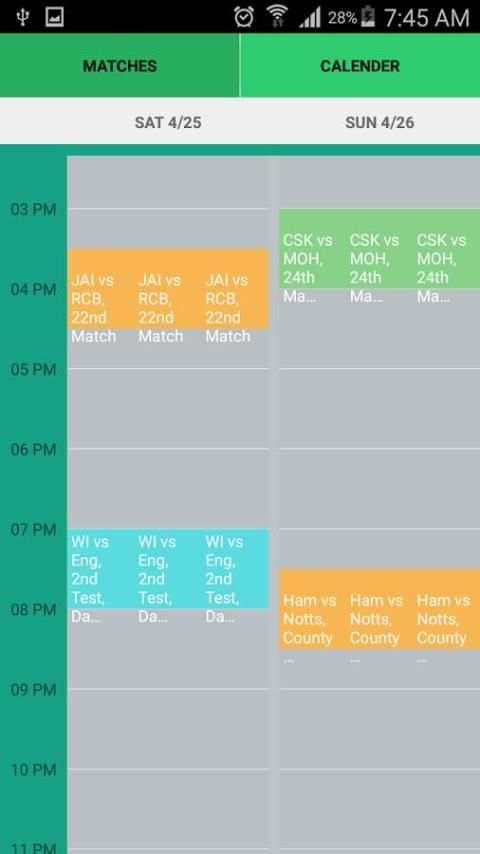 Cricket Live Scores On Go screenshot 2