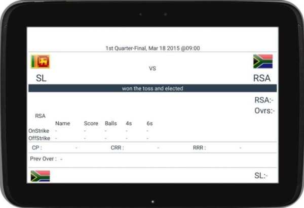 Cricket Live Scores On Go screenshot 9