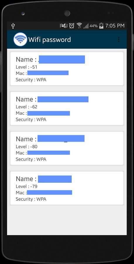 Wifi password app screenshot 3
