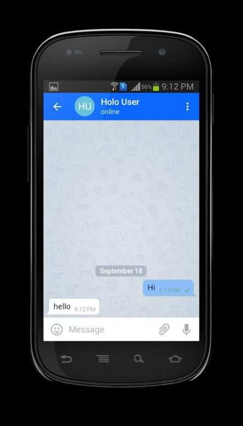 HoloChat Messenger - Telegram screenshot 2