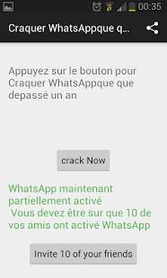 Crack WhatsApp for ever screenshot 3