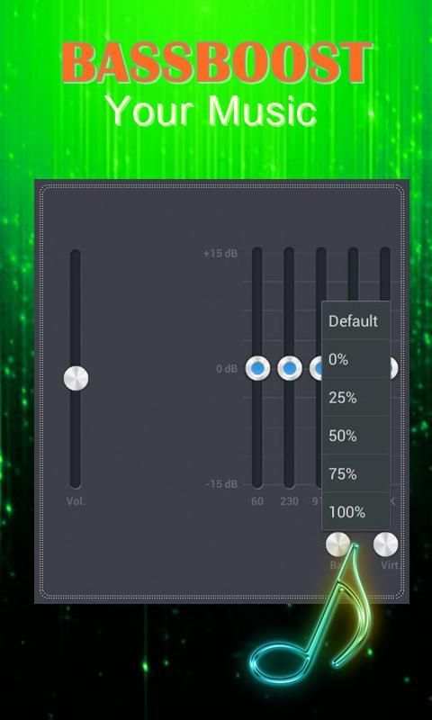 Musik Equalizer Booster Bass screenshot 1