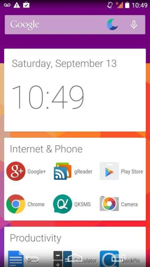 Lightning Launcher Trial स्क्रीनशॉट 4