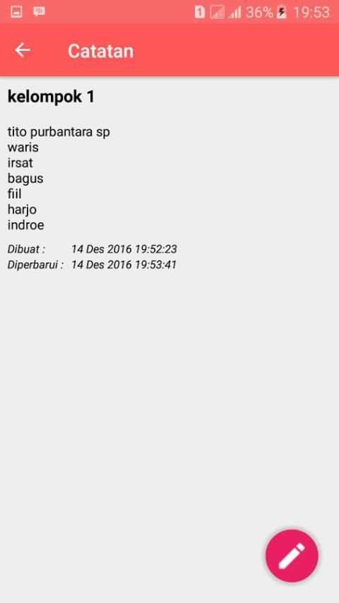 Buku Catatan Sekolah screenshot 2