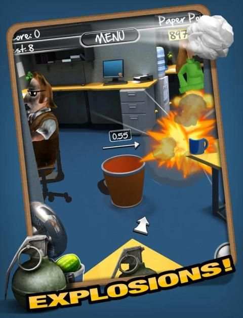 Paper Toss 2.0 screenshot 9