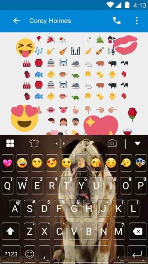 Disappoint Bull Dog Keyboard скриншот 4