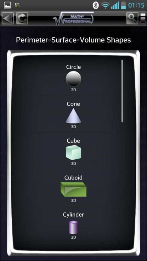 Math Professional (Free) скриншот 3