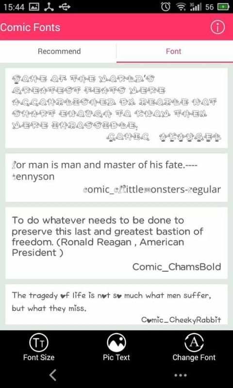 Free Font - Comic screenshot 7