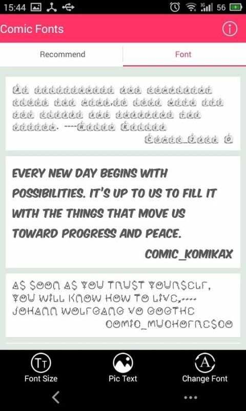 Free Font - Comic screenshot 5
