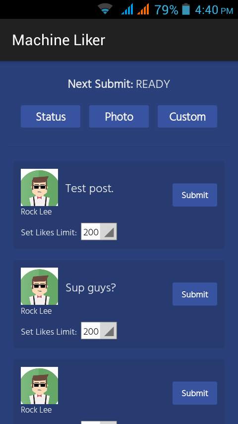 Machine Liker - Get FB Likes screenshot 3