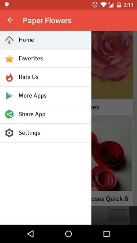 How to make paper flowers screenshot 2