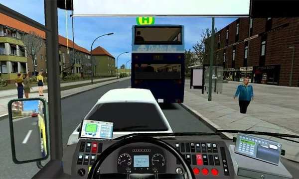 Racing In Bus 3D screenshot 5