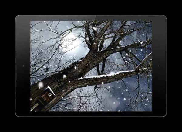 Winter 3D Live Wallpaper screenshot 1