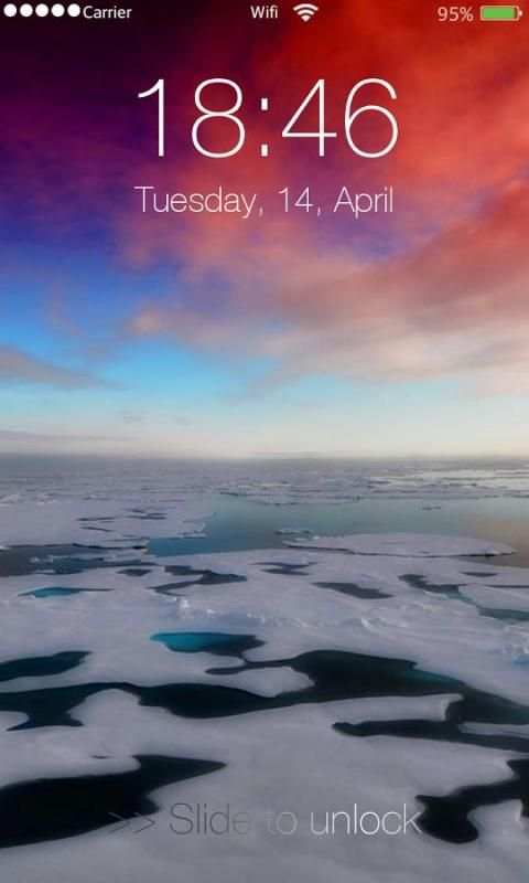 Lock Screen for Iphone 6 1 تصوير الشاشة