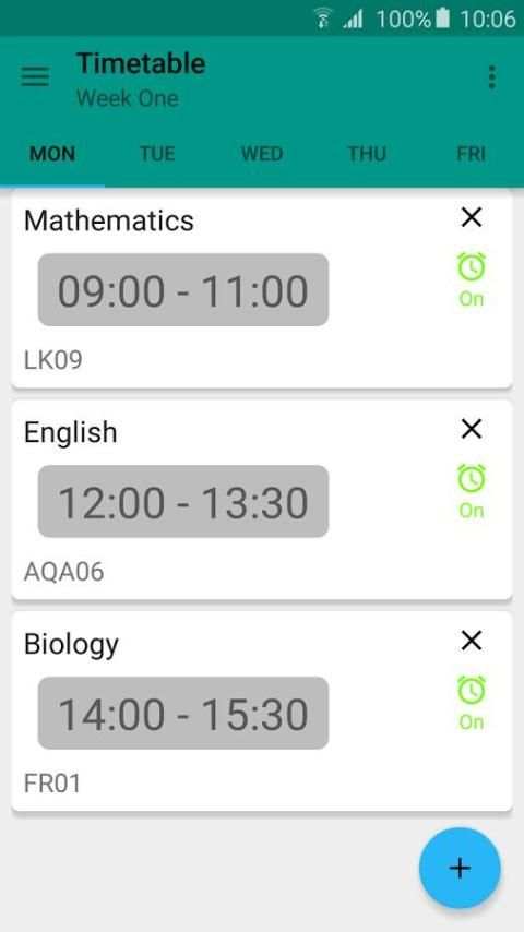 Schedule скриншот 11