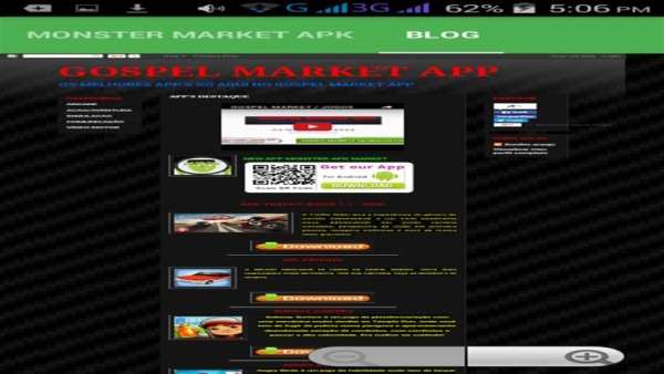 MONTER APKS MARKET screenshot 1